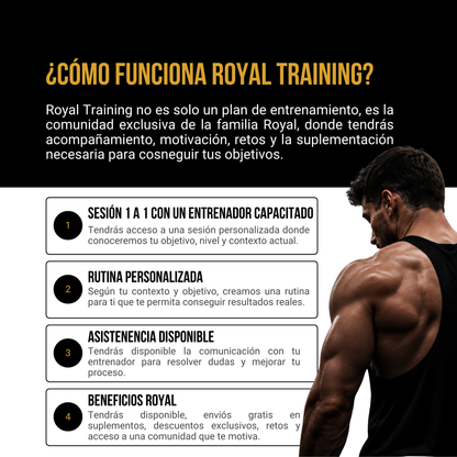 Royal Training — Acompañamiento Mensual