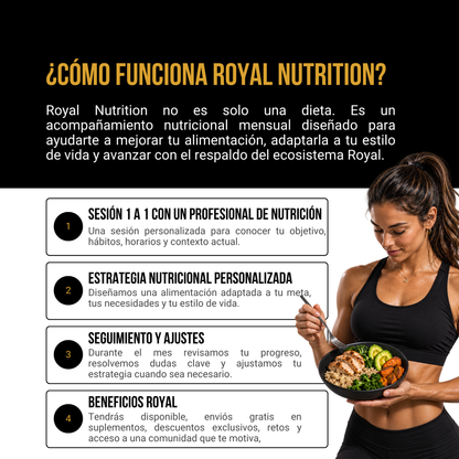 Royal Nutrition — Acompañamiento Nutricional Mensual