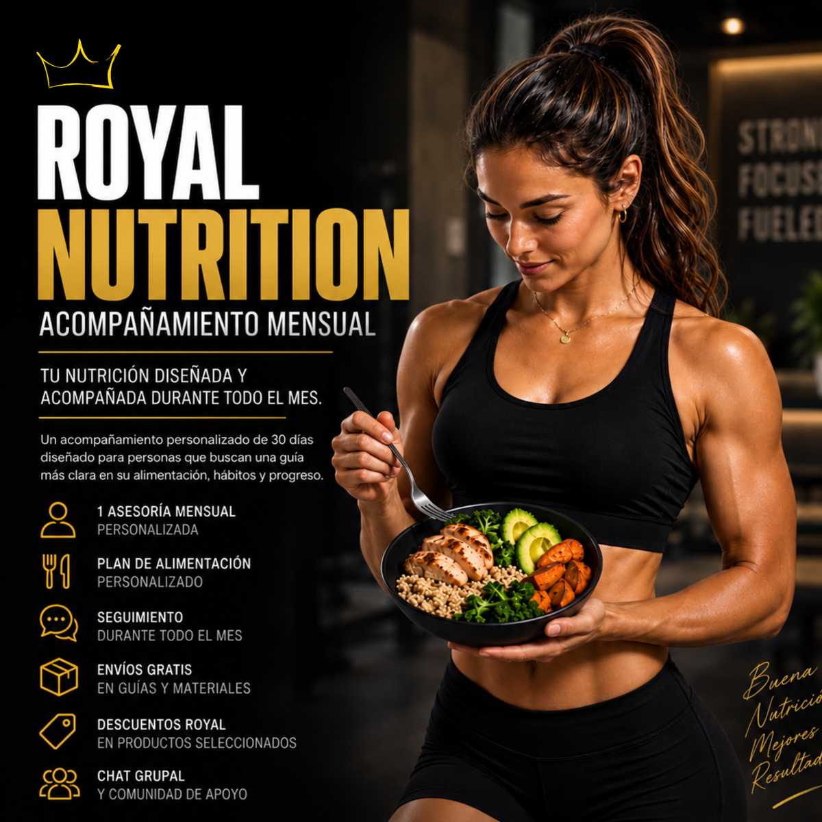 Royal Nutrition — Acompañamiento Nutricional Mensual