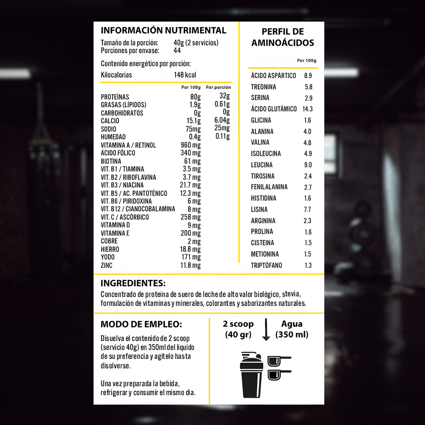 Shadow Whey Protein Zero Carbs
