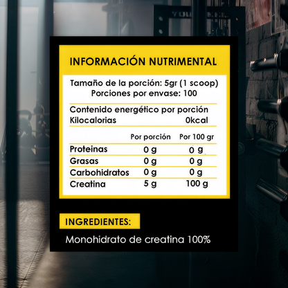 CREATINA MONOHIDRATADA ROYAL ATHLETES